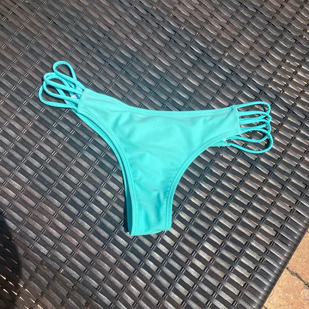 Boutine LA Blue Thong Bikini Bottom
